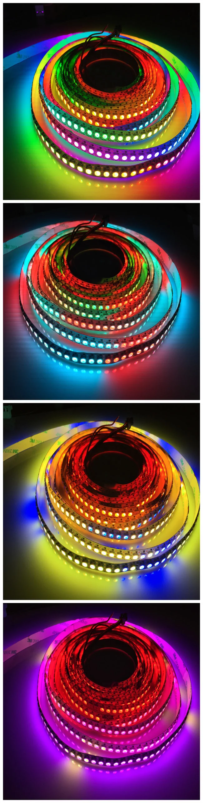 Digital RGB Color Changing Flexible LED Strip/RGB LED Strip Light