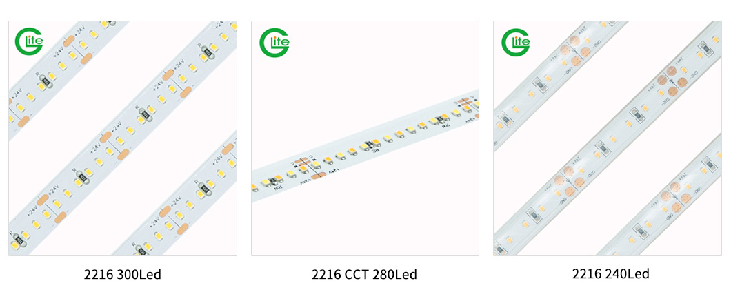 Best Seller Warm Lights High CRI 95 SMD2216 LED Strip