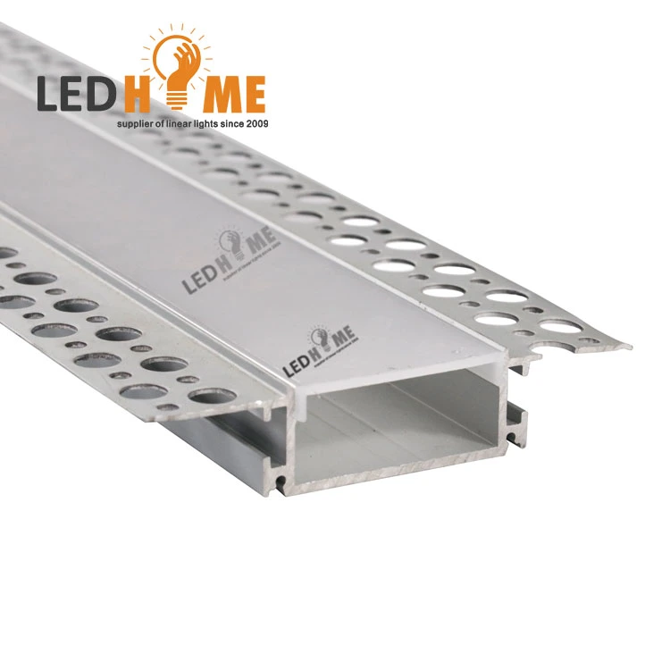 Aluminum Linear Lighting Rimless LED Linear with Flexible Strip Surface/Recessed