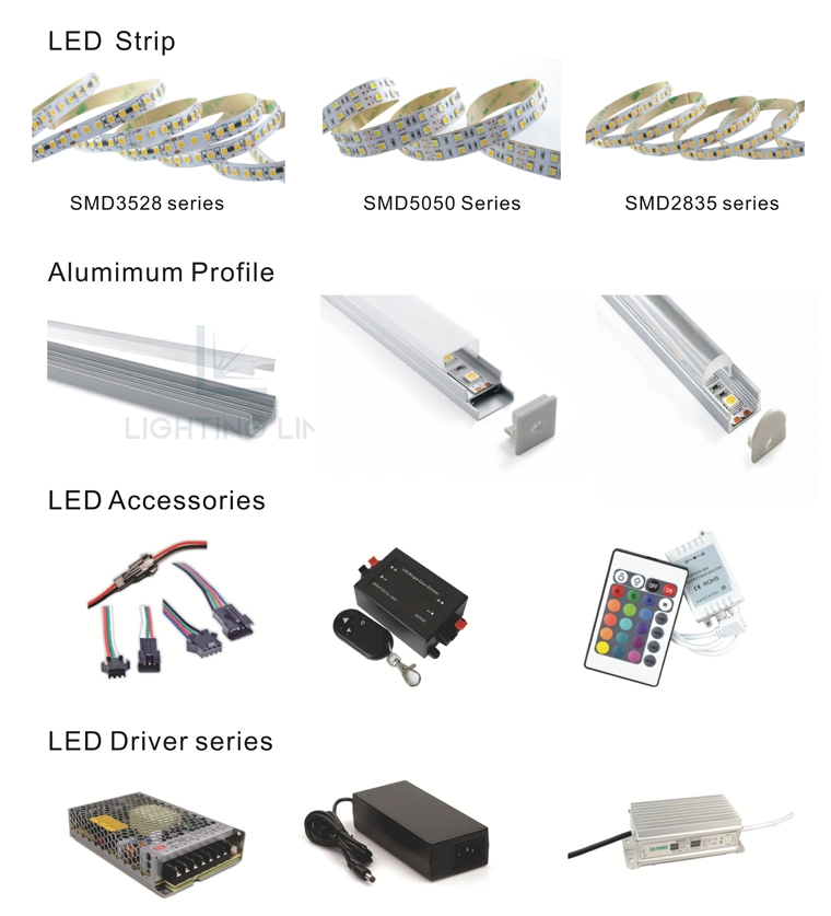LED Kit Strip Light 5050SMD DC12V RGBW Color LED List Light
