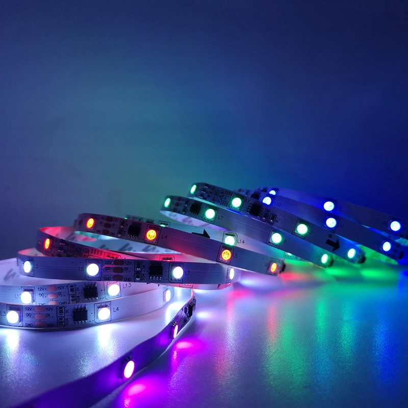 Waterproof RGB LED Light 5m 10m 20m Tape Diode DC 12V Bluetooth Control Flexible LED Strip Lights for Christmas Decoration Light