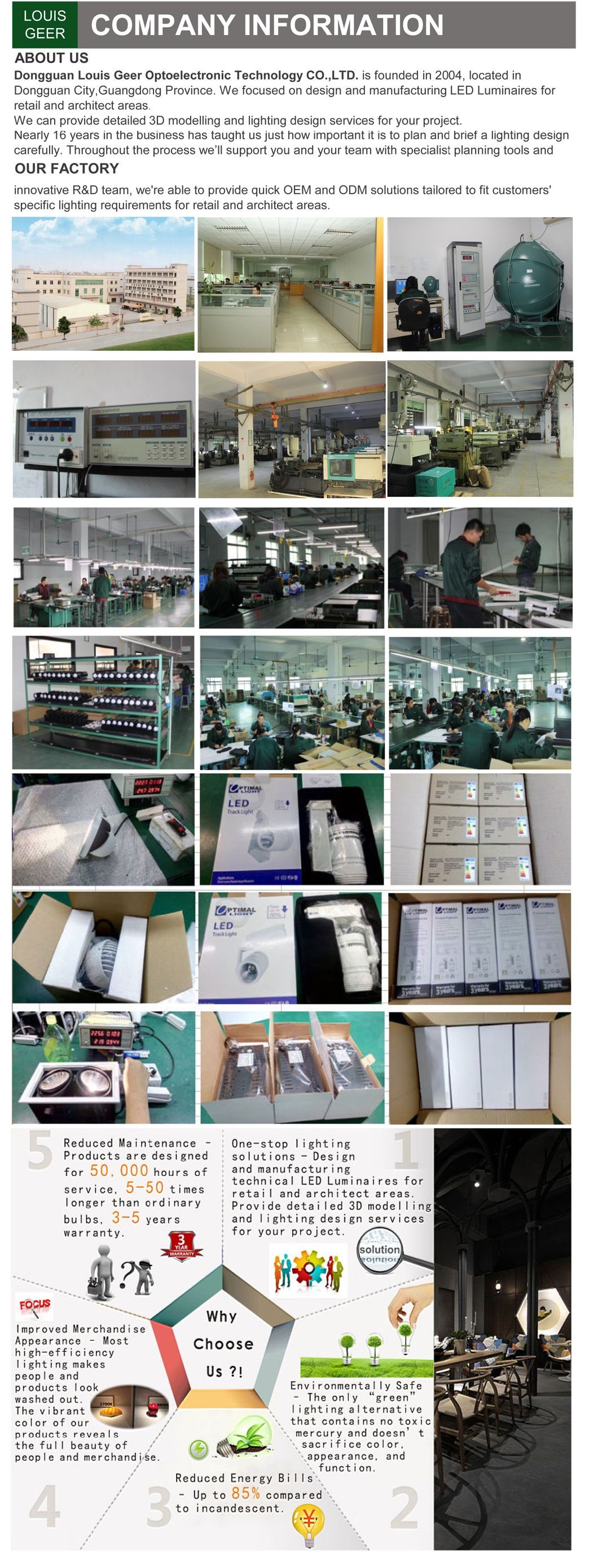 Surface Mounted Commercial Indoor Lighting Manufacture LED Linear Strip Track System Tube Light Three Side Light