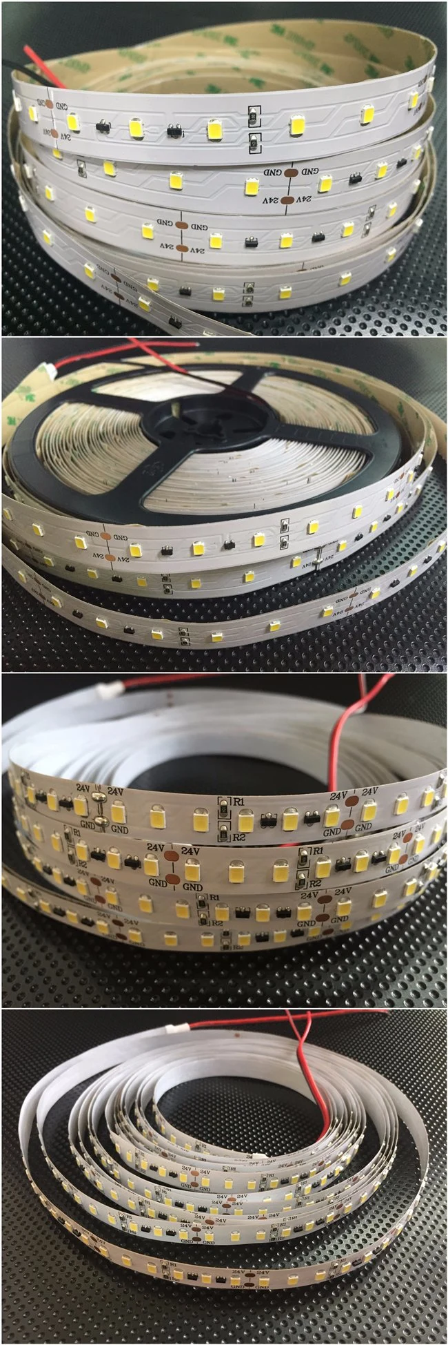 12V/24V LED Light Strip 2800K 2835 LED Flexible Strip with Ce RoHS