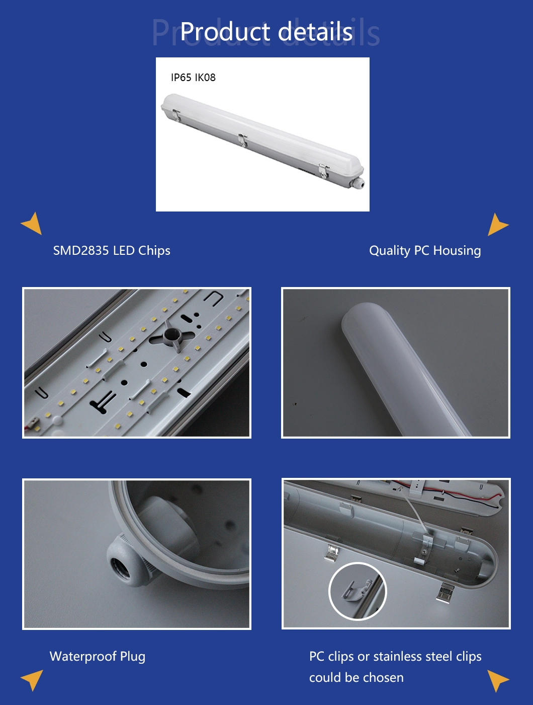 IP65 Waterproof LED Outdoor Waterproof LED Light Fixtures Waterproof IP65 LED Flex Strip