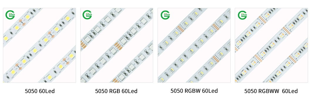 Best Quality SMD5050 60LED LED Strip 6W White Color LED Strip Light