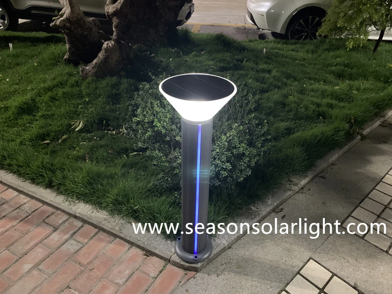 Pathway Christmas LED Strip Lighting Outdoor Decorative Solar Garden Bollard Light
