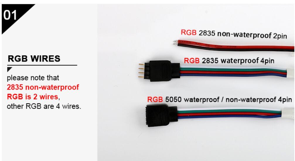Outdoor Waterproof Tape Light Flexible RGB Daybetter LED Strip Lighting