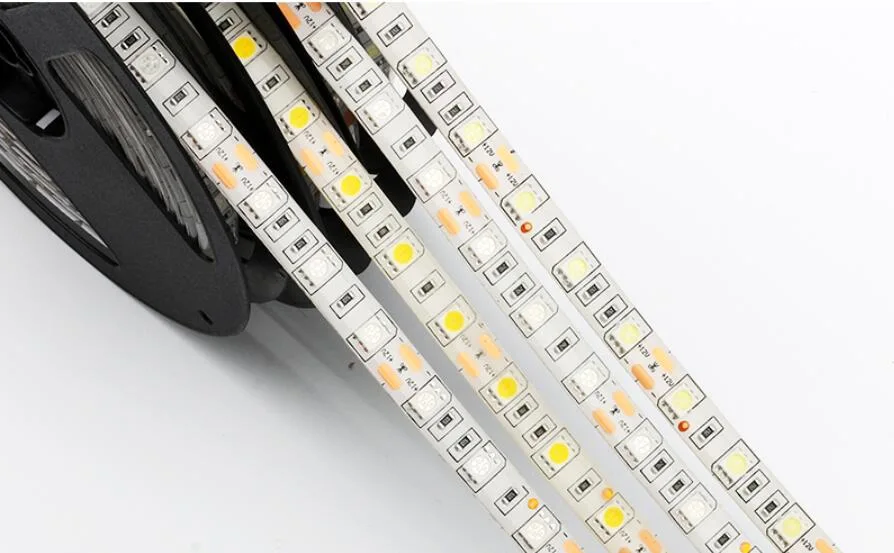 SMD 5050 5m Flexible LED Light Strip Side Emitting Micro LED Linear Light
