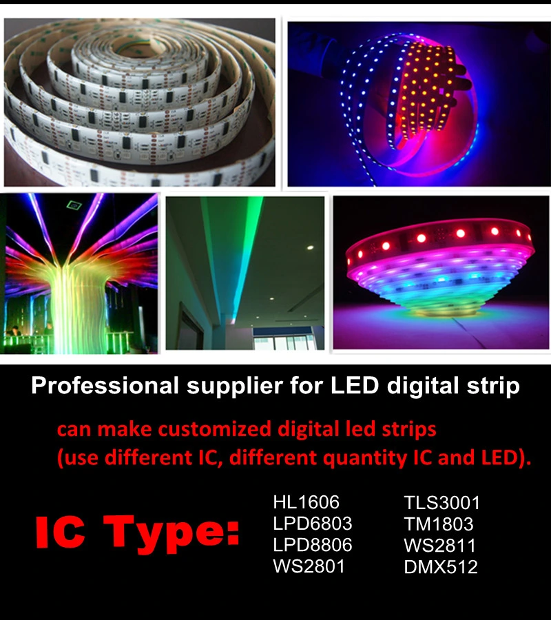 DMX 512 RGB Waterproof Silicon LED Neon Flex LED Strip Light