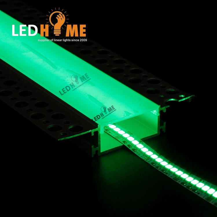 Aluminum Linear Lighting Rimless LED Linear with Flexible Strip Surface/Recessed