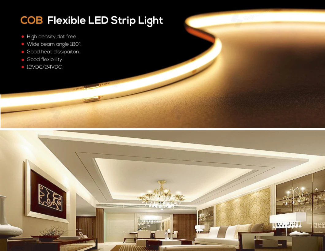 LED Low Voltage 12V/24V 2835 UL Certification Indoor/Outdoor Lighting Strip