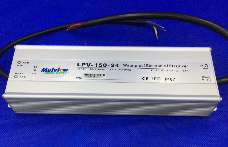36V4.2A 150W IP67 Outdoor LED Driver for LED Module/Strip Lights DC Power Supply