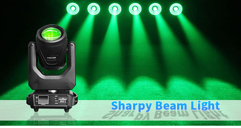 RGB DJ Disco Stage Beam Lights Light Sound Activated LED Projector Party Lights