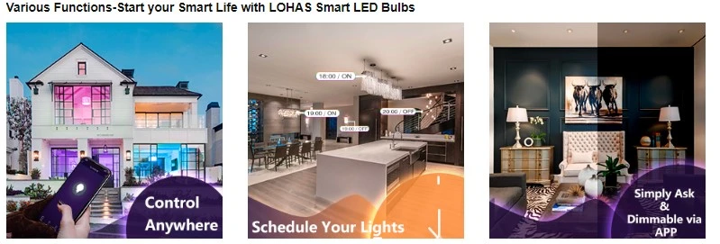 LED Smart Tuya WiFi RGB LED Strip Light Color Changing LED Light