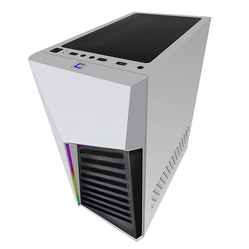 Y01 RGB Strip Light and Metal Mesh Front Panel PC Computer Case