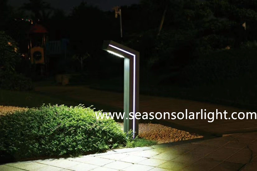Energy Saving LED Lighting Lamp Outdoor 6W Solar Garden Lighting with LED Lamp Strip