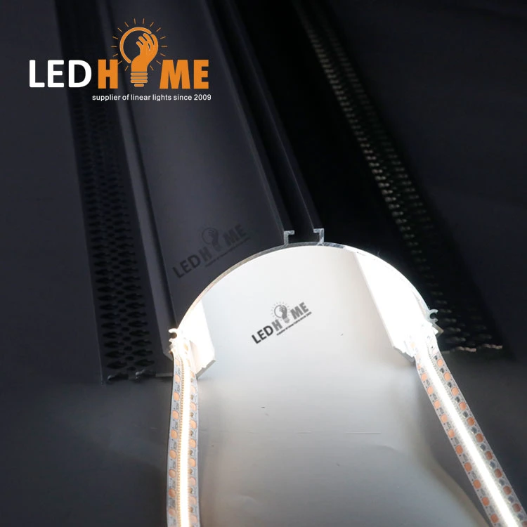2-Row Linear Lighting Aluminum LED Profile with COB LED Strip