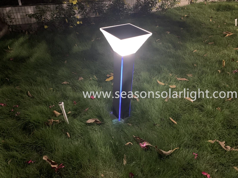 New Energy Saving Lamp Holiday Decking Outdoor Smart Solar Garden Light with LED Lighting Strip