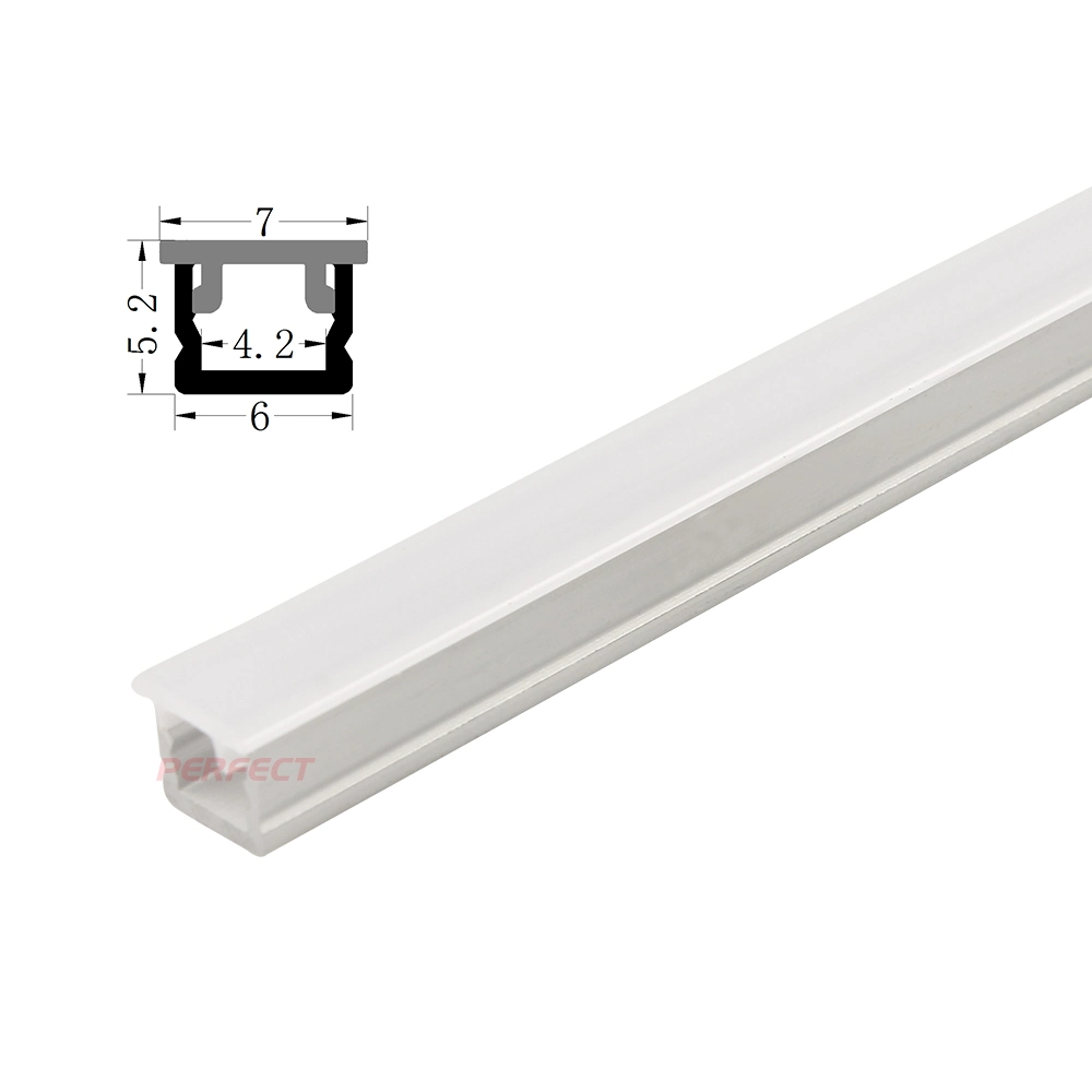 Mini Size Surface Mounted Aluminum LED Profile for LED Strip Lighting