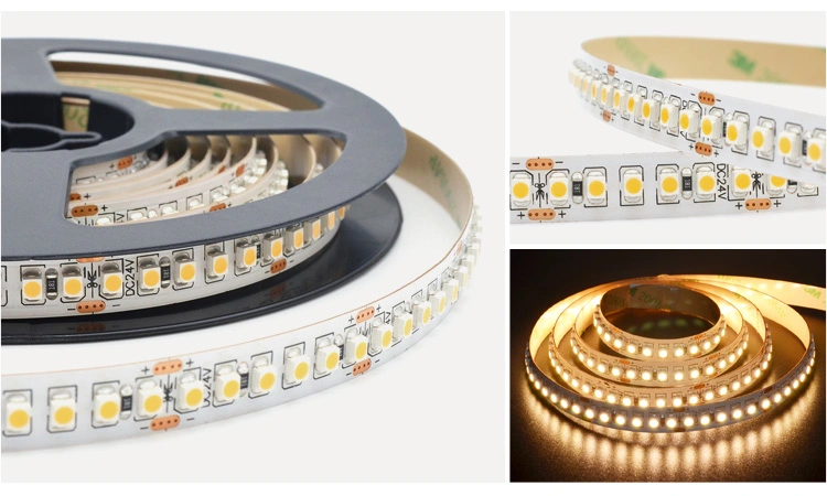 High Quality SMD3528 120LED Flexible LED Strip IP20 Single Color Strip for Decoration Lighting