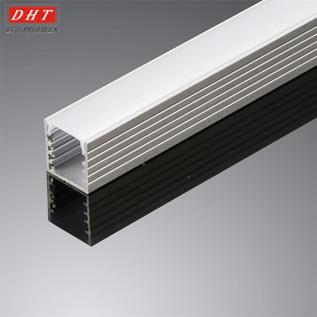 Aluminum LED Profile PC Diffused Cover Strong Floor LED Profile for Strip Light