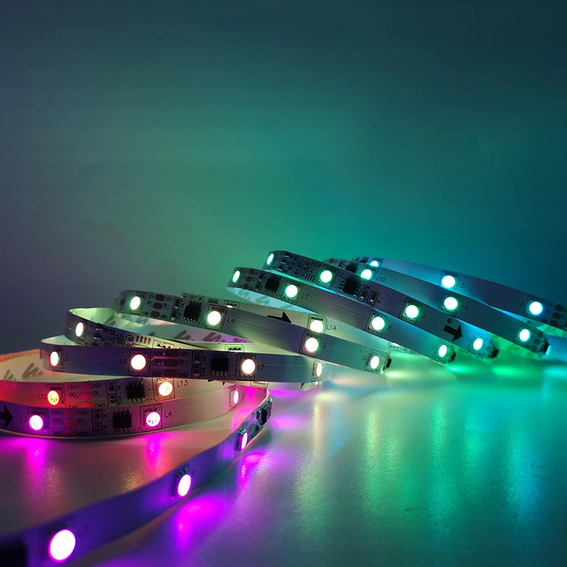 Waterproof RGB LED Light 5m 10m 20m Tape Diode DC 12V Bluetooth Control Flexible LED Strip Lights for Christmas Decoration Light