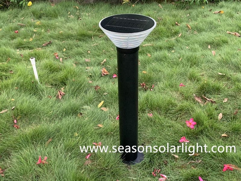 Multi-Color LED Decorative Bollard Light 5W Garden Light Outdoor Solar Light with for Garden Lighting