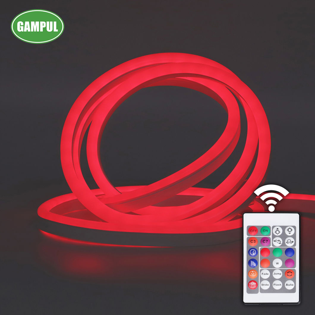 IP65 Waterproof LED Neon flexible Strip Lights for Party Decorations