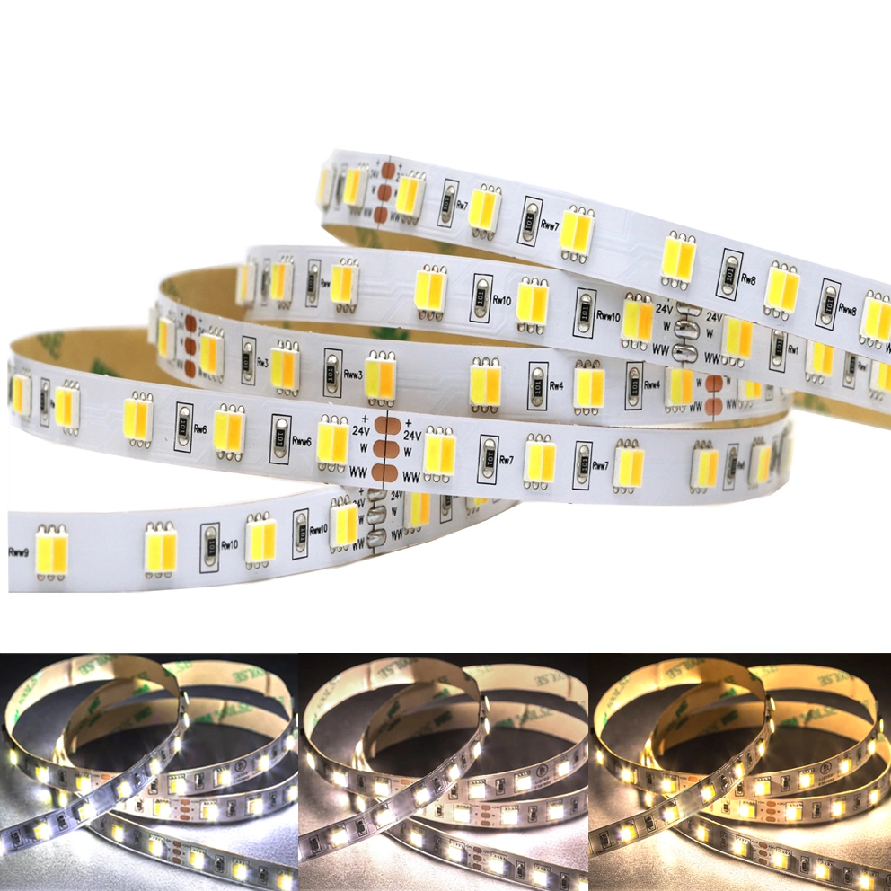 2-in-1 Color-Changing LED Tape Light Tunable White LED Strip Light