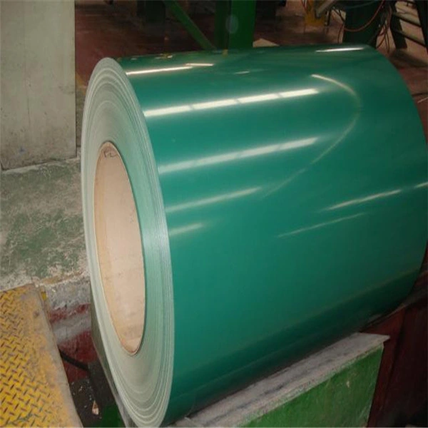 Zn Coated Color Pre-Painted Coil Zinc Process Colored Steel Coil