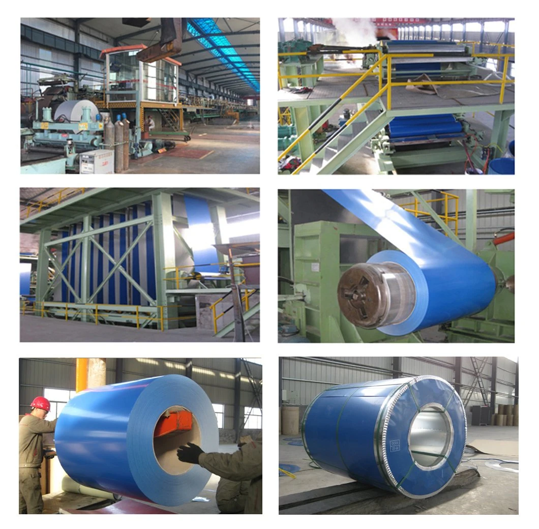 Roofing Material PPGI PPGL Color Coated Prepainted Steel Coil