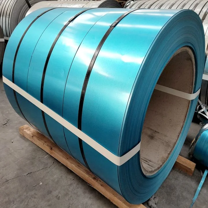 Dx51d Corrugated Roofing Tiles Color Coated Steel Coil PPGL