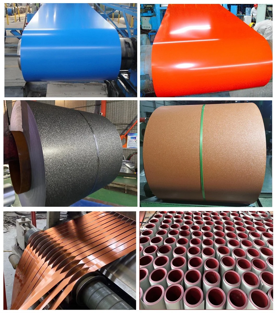 Colored PPGI Steel Coil for Roofing Ral Prepainted Galvanzied Color Steel Coil