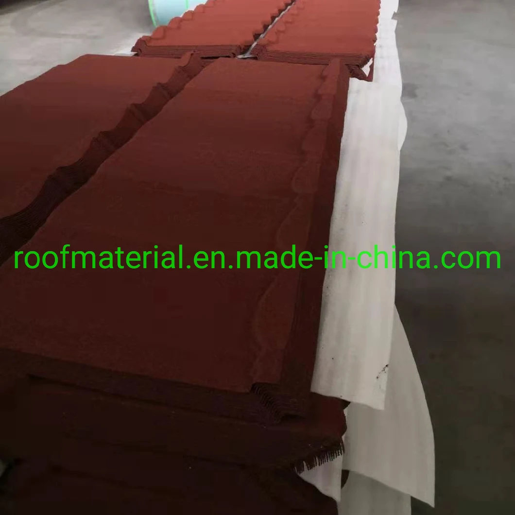 Stone Coated Roofing Metal Tile Construction Building Lightweight Roofing Materials Color Roof Price Philippines Roofing Materials