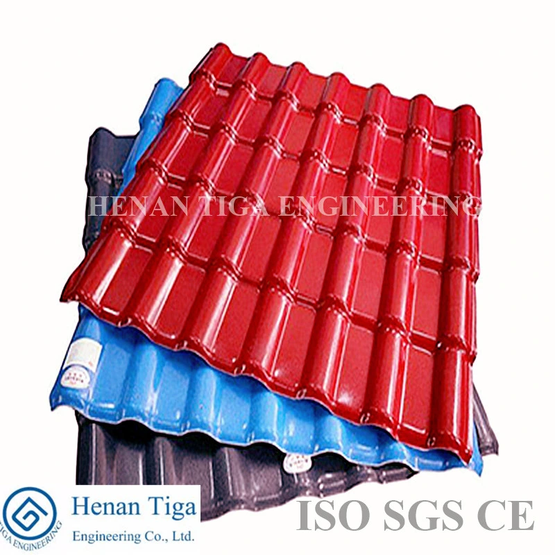 Color Durable Box Profiled PPGI Roofing Tiles / Color Coated Steel Roofing Sheets