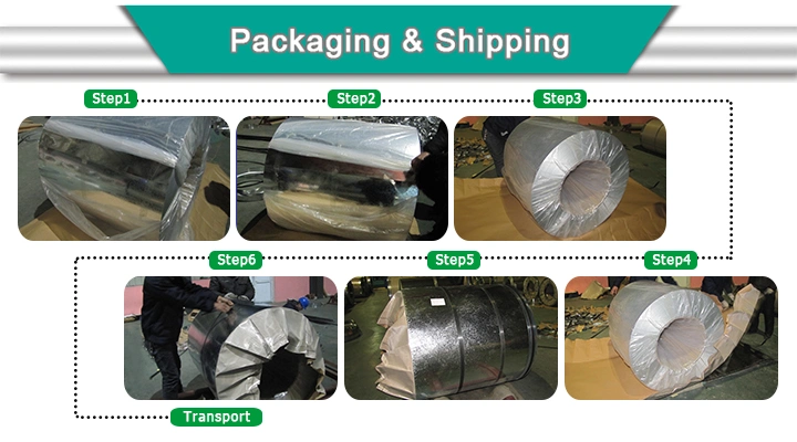 Hotdipped Galvanized Iron Metal Steel Grade Coil Gi Steel Coil Factory