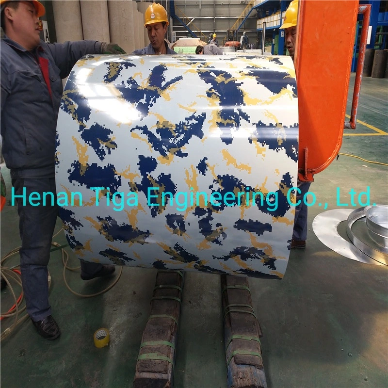 Dx51d Ral9003 Prepainted Galvalume Steel Coil PPGL for Roofing Sheet