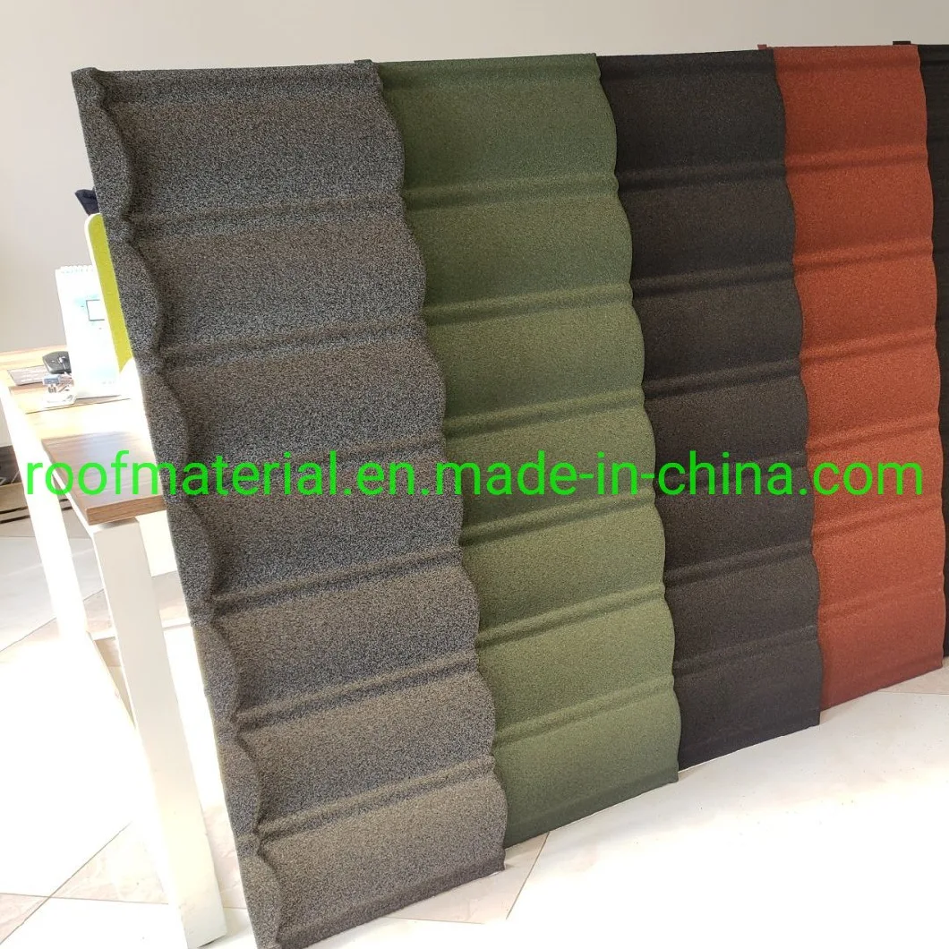 Stone Coated Roofing Metal Tile Construction Building Lightweight Roofing Materials Color Roof Price Philippines Roofing Materials