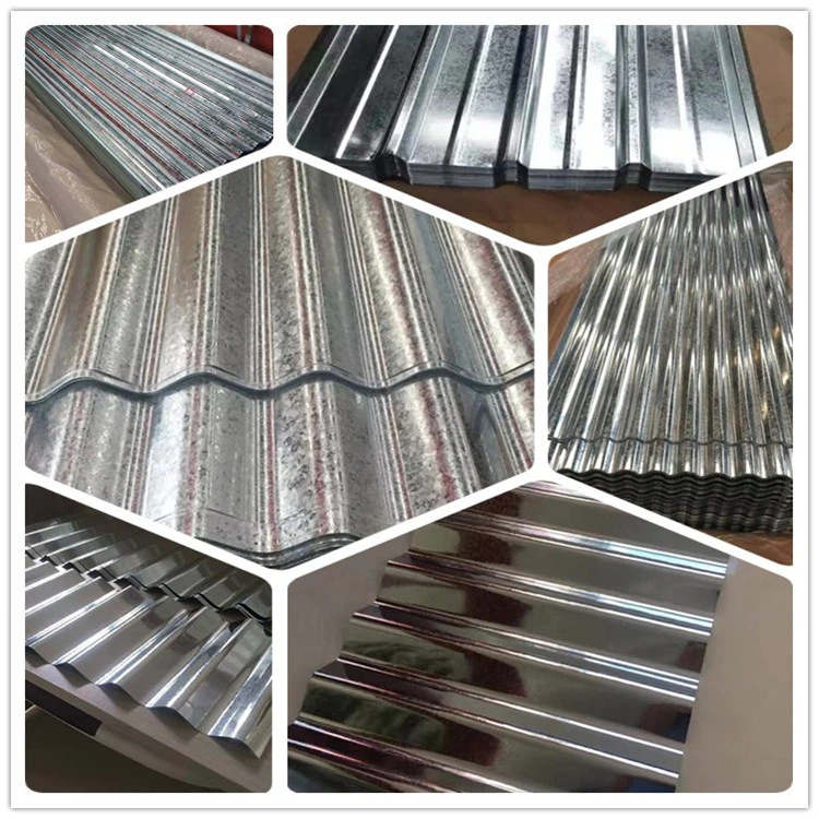 22 Gauge Wholesale Aluminium Galvanized Aluzinc Zinc Metal Galvanized Corrugated Steel Roofing Sheet