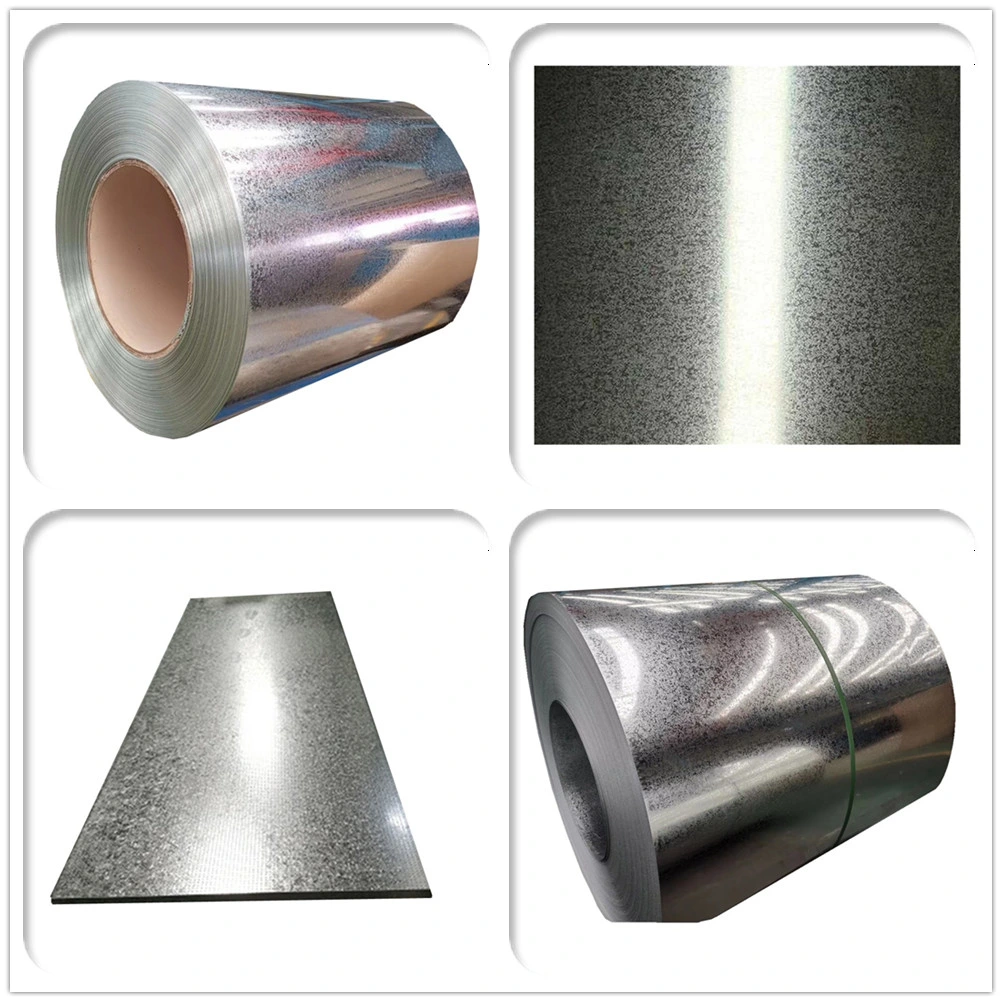 Roofing Building 28 Gauge Zinc Coated Spangle Galvanized Steel Coil