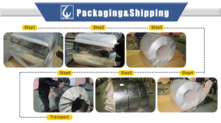 Galvanized Steel Coil Dx51 Hot Dipped Galvanized Steel Coil Zn275