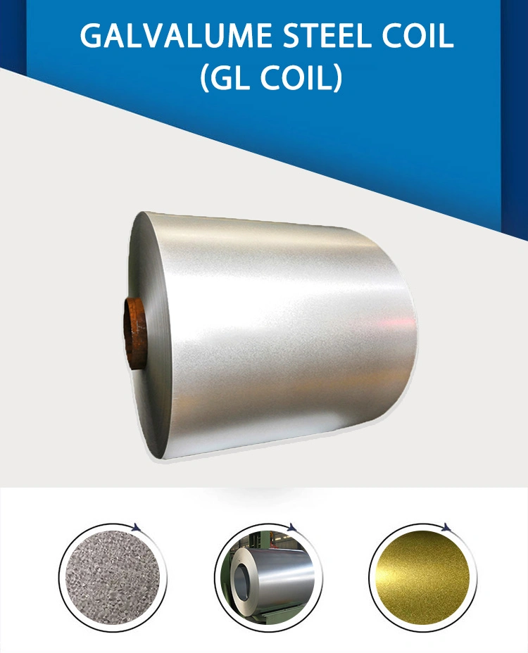 Vietnam 2.5mm Aluzinc Coil Galvalume Steel Coil 55% Al