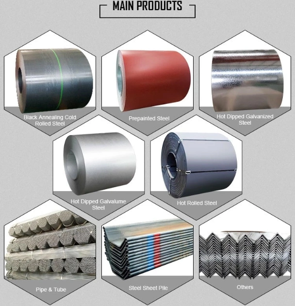 Pre Painted Galvalume Steel Coils Az150, PPGL Color Coated Steel Sheet in Coil, PPGL Coils