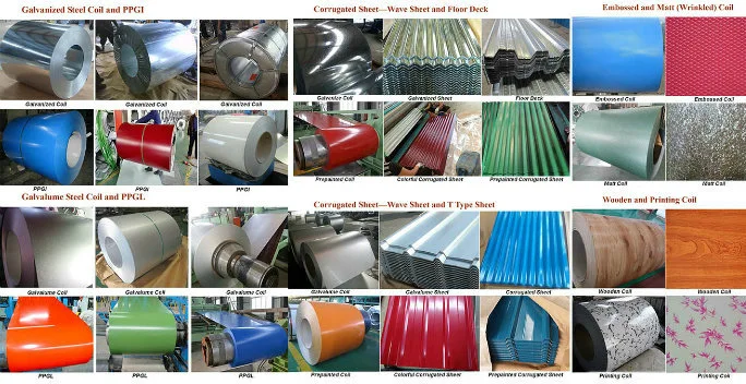 Prepainted Steel Coil PPGI/PPGL Coil for Roofing