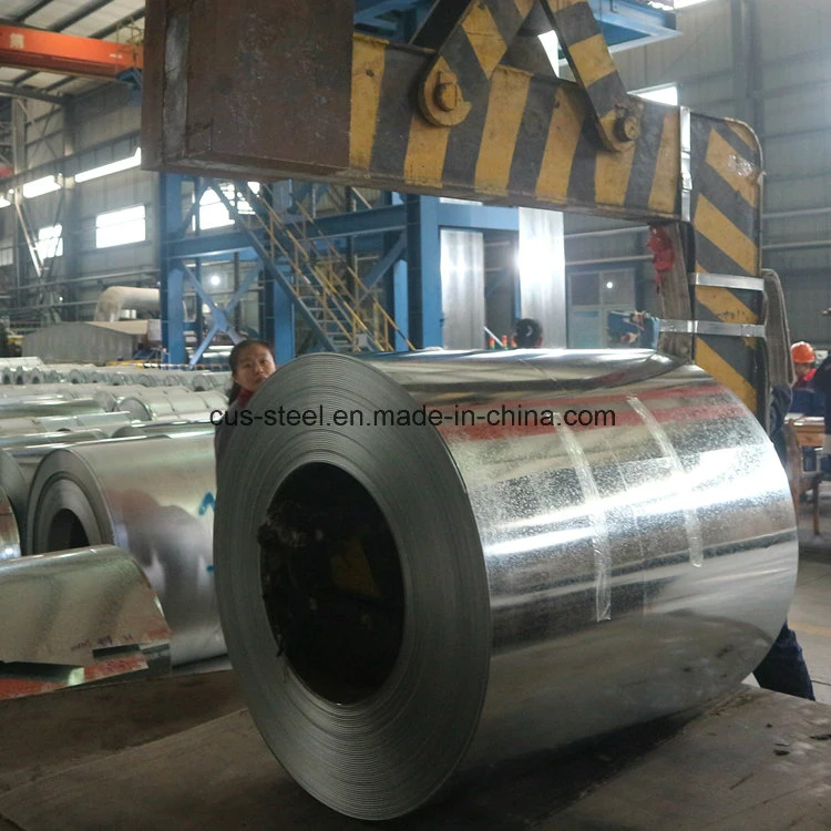 Dx51d Z150GSM Horizontal Package 508mm ID Galvanised Iron Sheet Coil