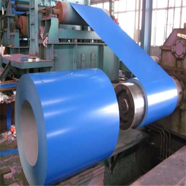 Zn Coated Color Pre-Painted Coil Zinc Process Colored Steel Coil