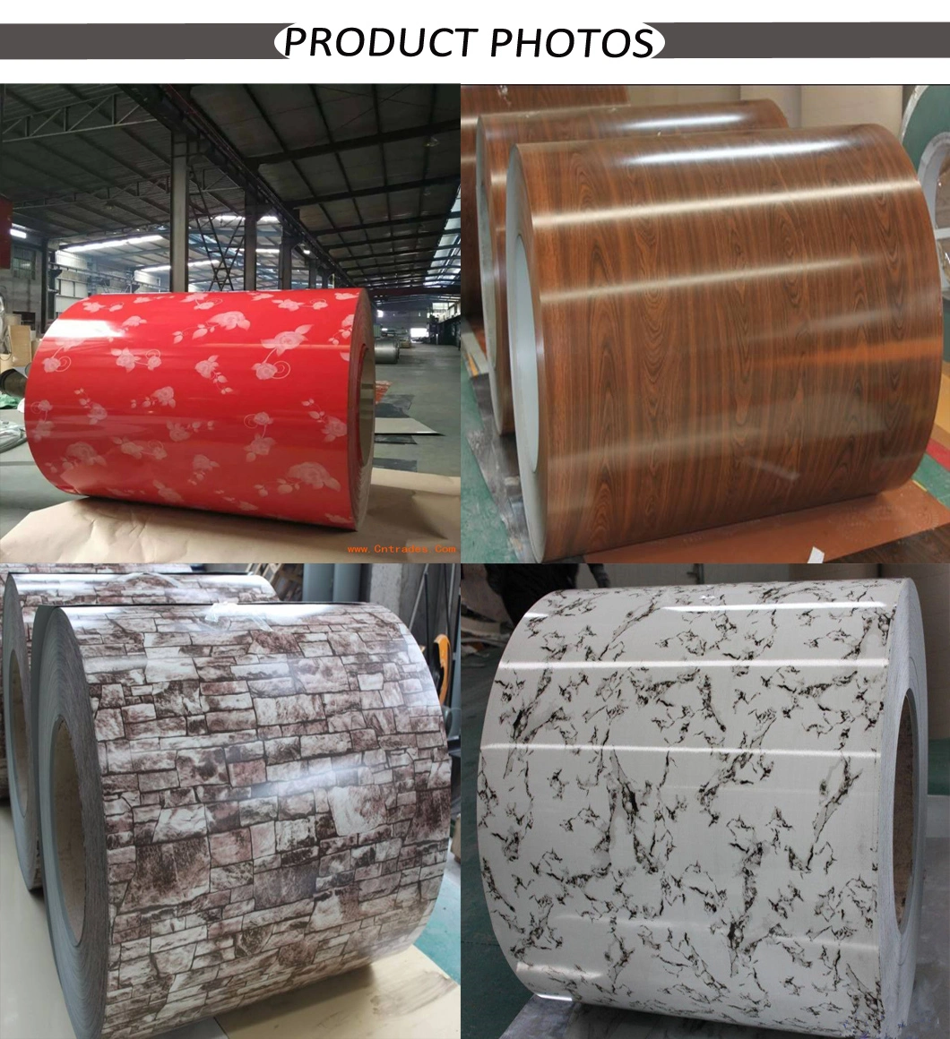 Factory Sale PPGI Color Coated Steel Coil for Roofing Material