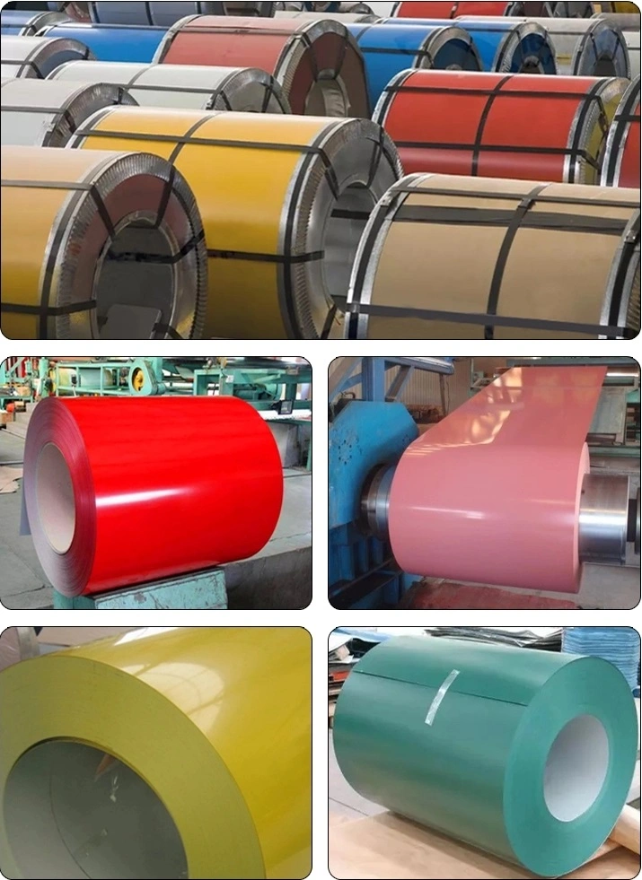 Color Coated Steel Coil Prepainted Galvanized Steel Coils PPGI Steel Coils