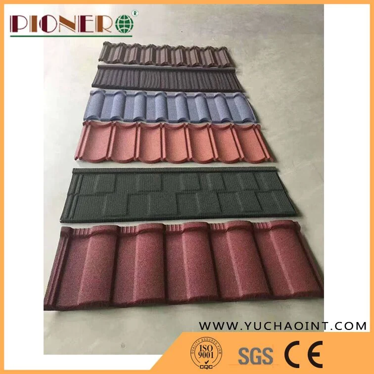 Good Price Aluminized Zinc Steel Roofing Sheet Stone Coated Metal Roof Tile