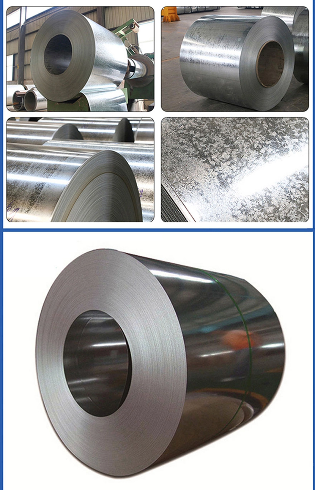 Manufacturing Extrusion Panel Material PPGL Prepainted Galvalume Steel Coil